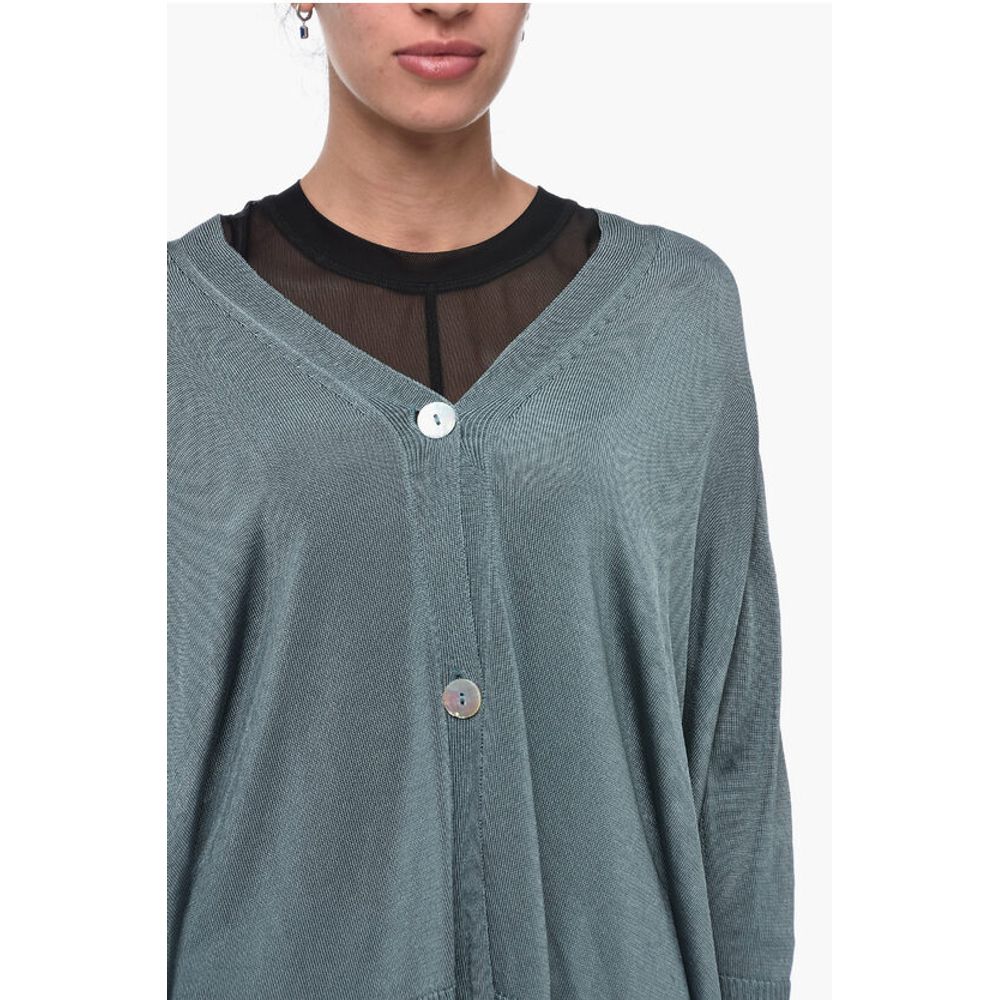 ArchivioB Oversized Cardigan with 3/4 Sleeves