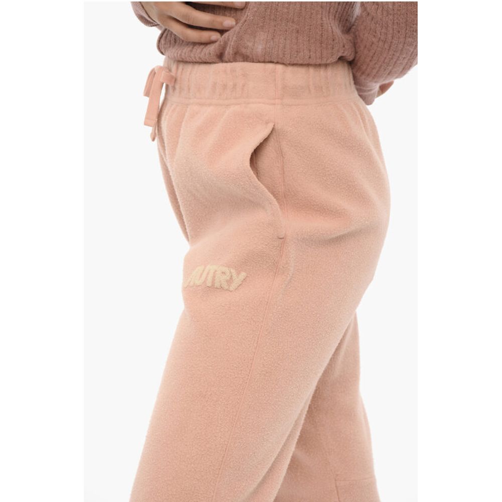 Autry Fleeced Joggers with Drawstring Waist