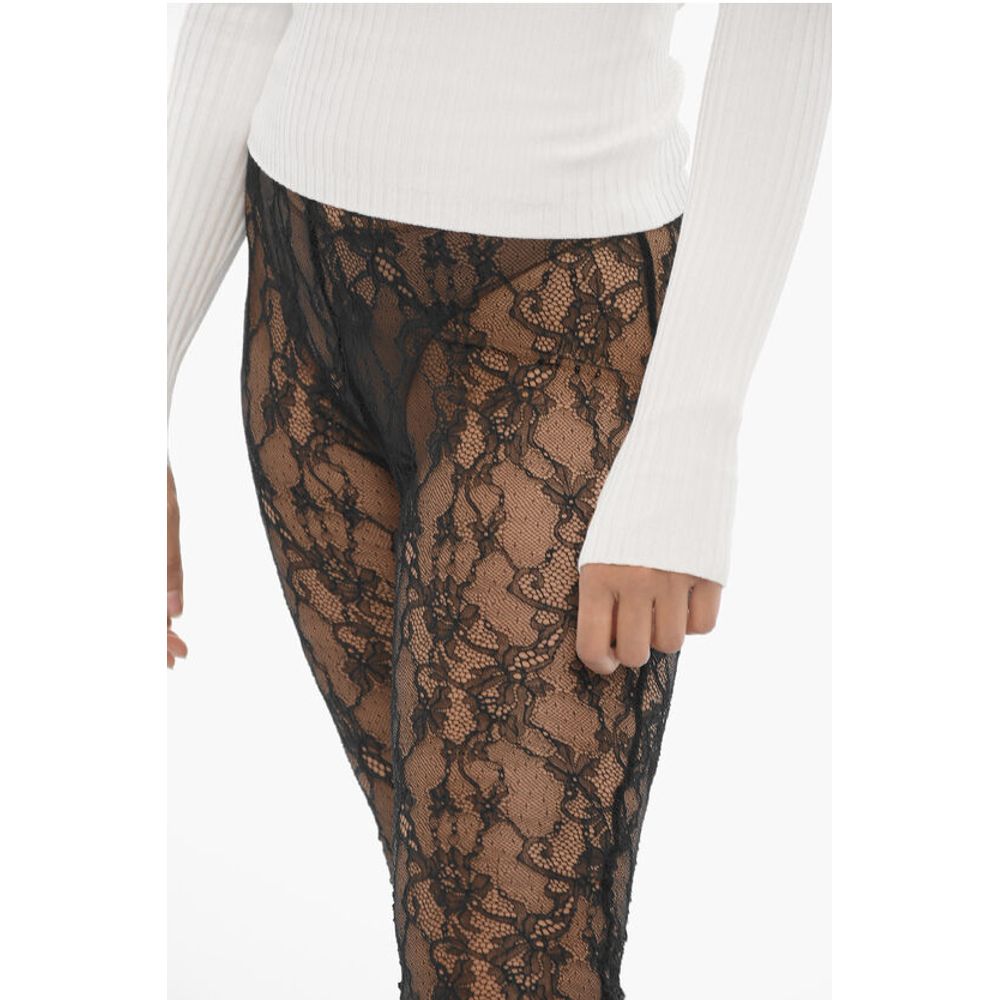 Adriana Hot Couture Macrame' Lace Sheer Pants