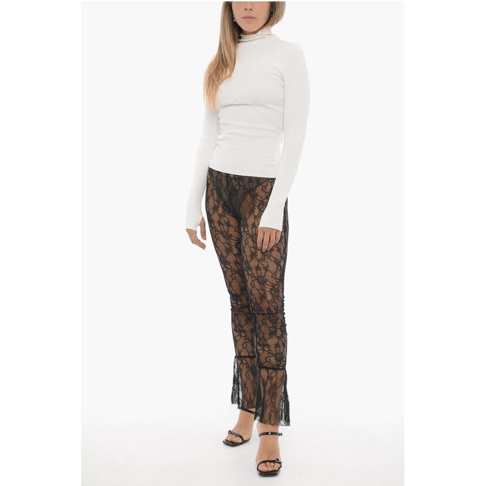 Adriana Hot Couture Macrame' Lace Sheer Pants
