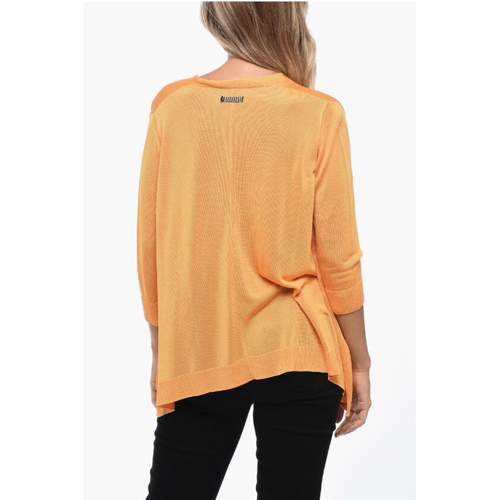 ArchivioB Oversized Cardigan with 3/4 Sleeves