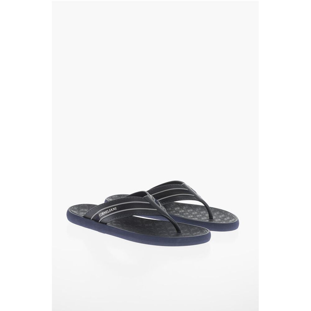 Corneliani Logoed Rubber Flip-Flops