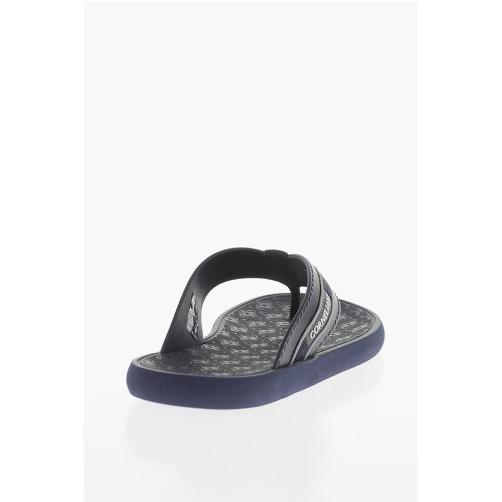 Corneliani Logoed Rubber Flip-Flops
