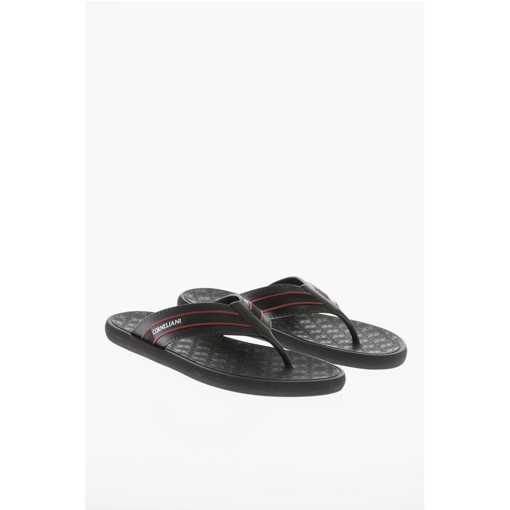 Corneliani Logoed Rubber Flip-Flops