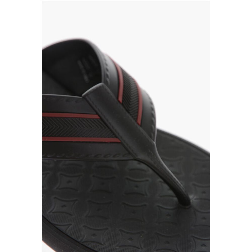 Corneliani Logoed Rubber Flip-Flops