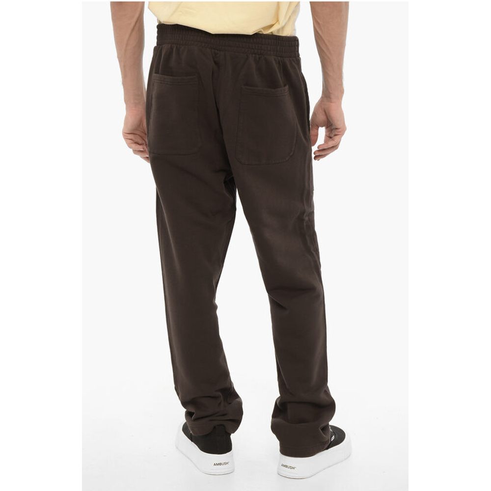 Ambush Brushed Cotton Joggers with Contrasting Logo