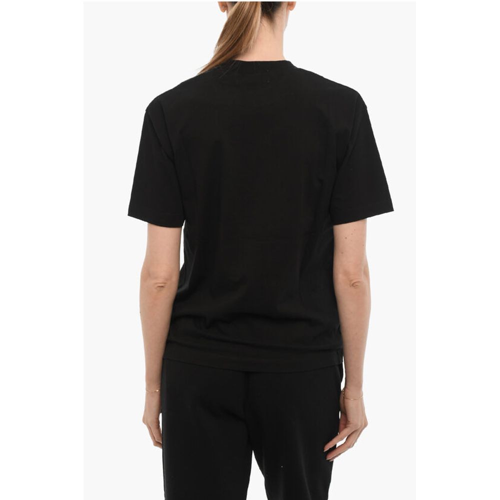 Ambush Solid Color Crew-neck T-Shirt with Contrasting Logo