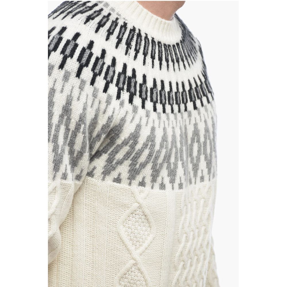 Altea Crew Neck NORVEGESE Cashmere Blend Sweater