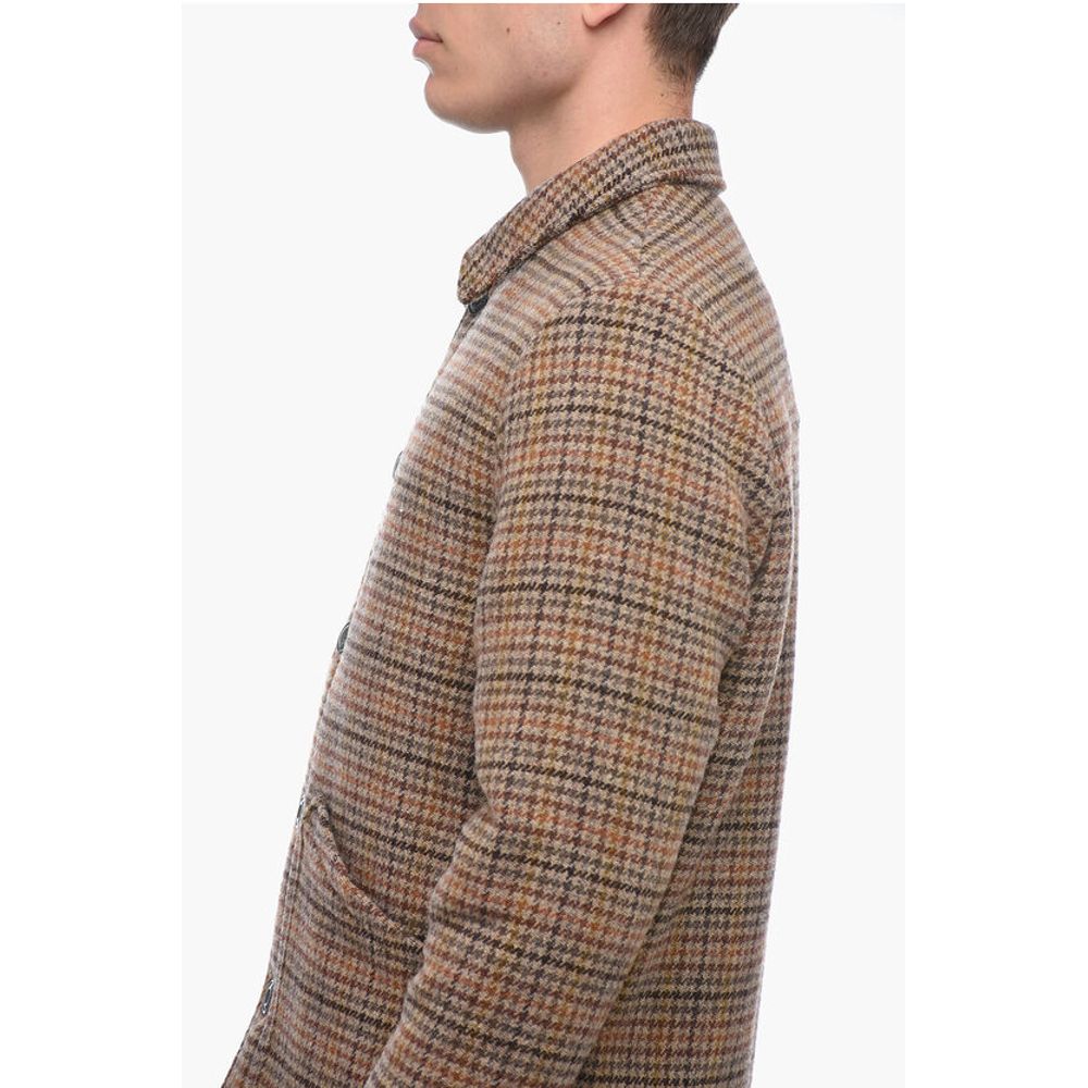 Altea Wool Cloth NORTON Coat with Shetland Motif