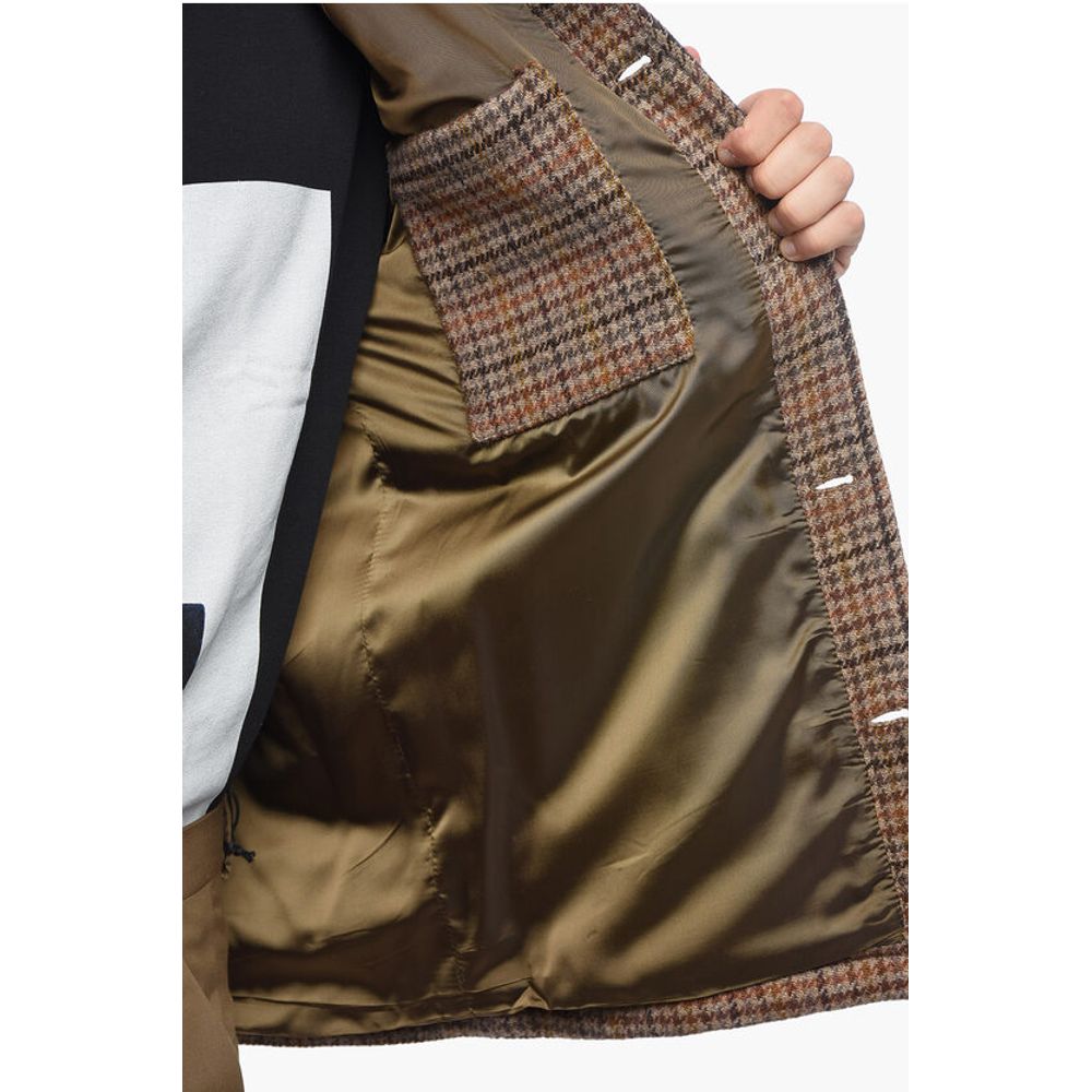Altea Wool Cloth NORTON Coat with Shetland Motif