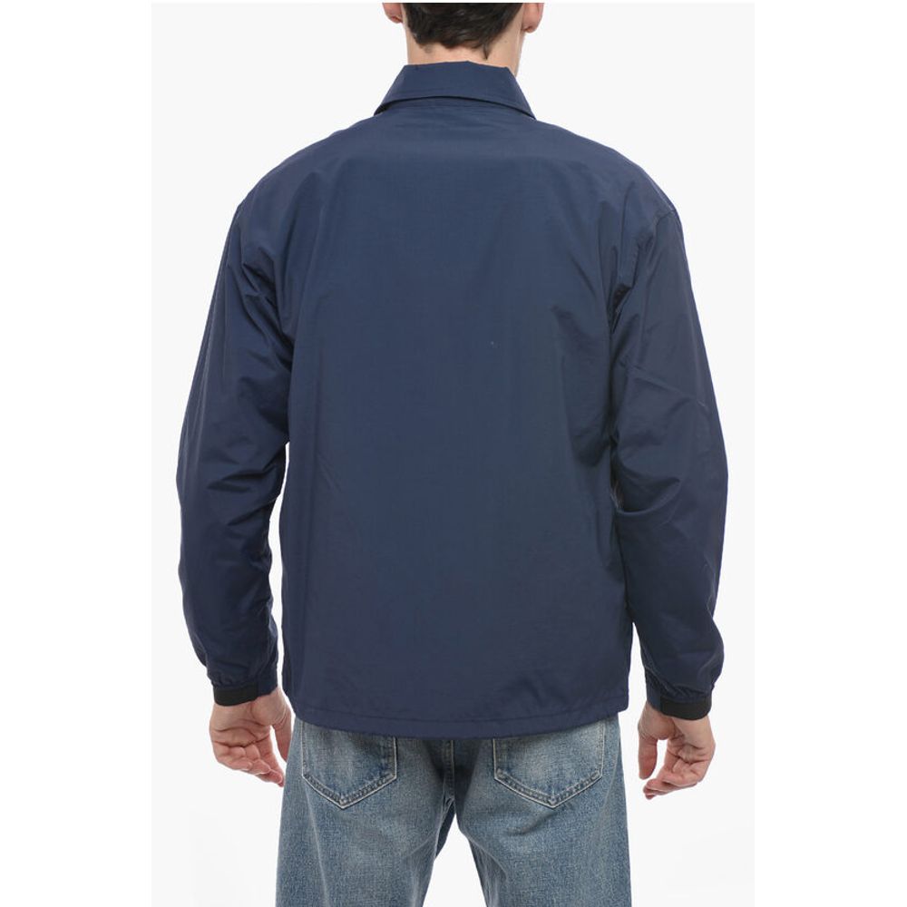 Woolrich Nylon MOUNTAIN STROLL Overshirt with Snap Buttons