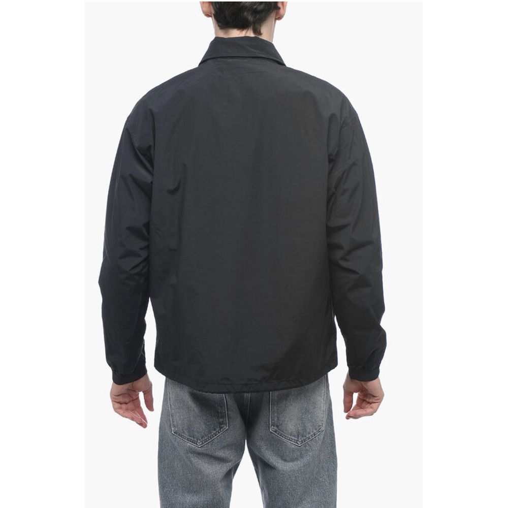 Woolrich Nylon MOUNTAIN STROLL Overshirt with Snap Buttons