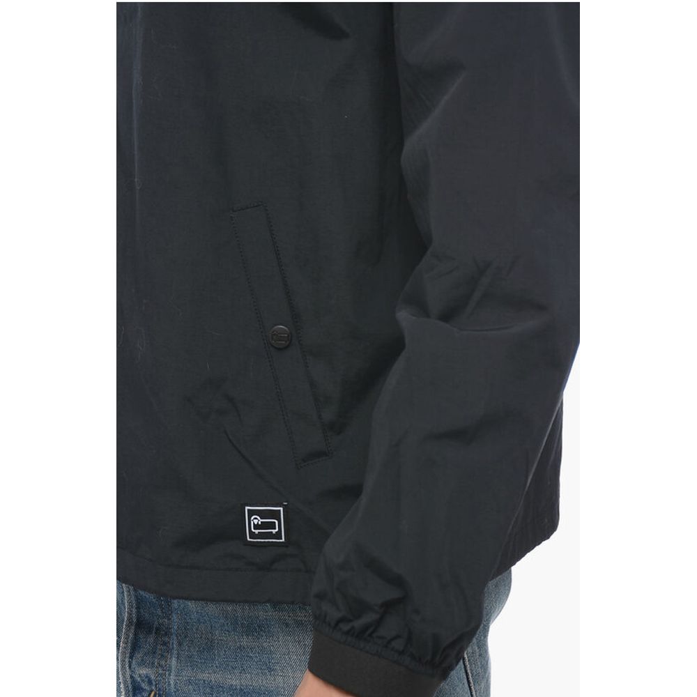 Woolrich Nylon MOUNTAIN STROLL Overshirt with Snap Buttons