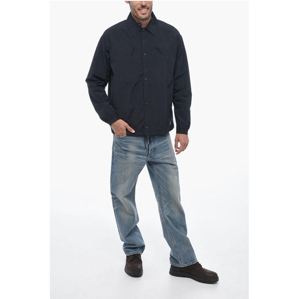 Woolrich Nylon MOUNTAIN STROLL Overshirt with Snap Buttons