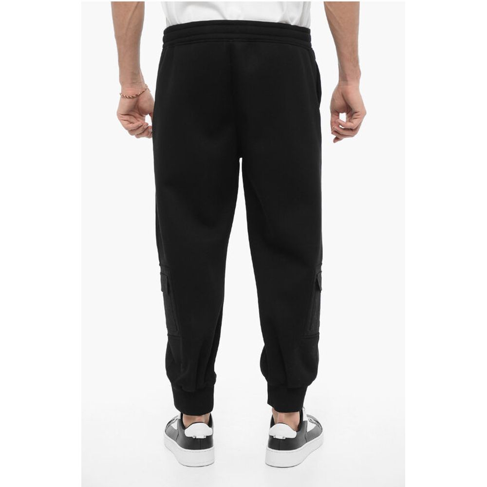 Neil Barrett Neoprene Loose Fit FIREMAN Cargo Joggers