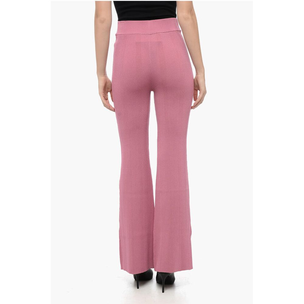 Remain High Waist Ribbed Palazzo Pants
