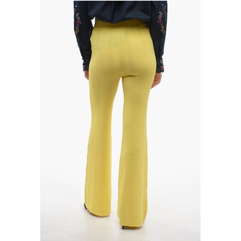 Remain High Waist Ribbed Palazzo Pants
