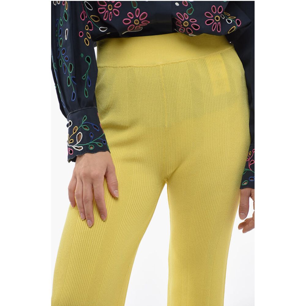 Remain High Waist Ribbed Palazzo Pants