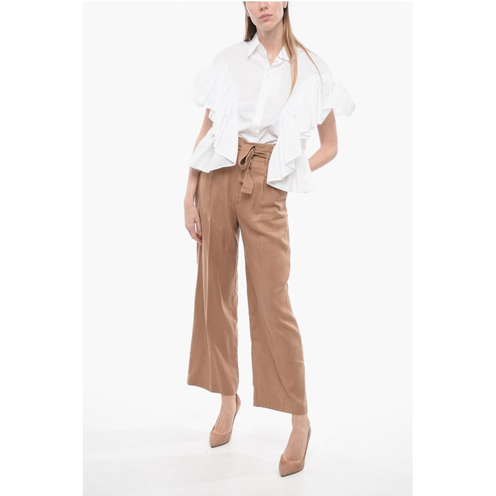 Nine In The Morning Single Pleat FRIDA Pants with Belt
