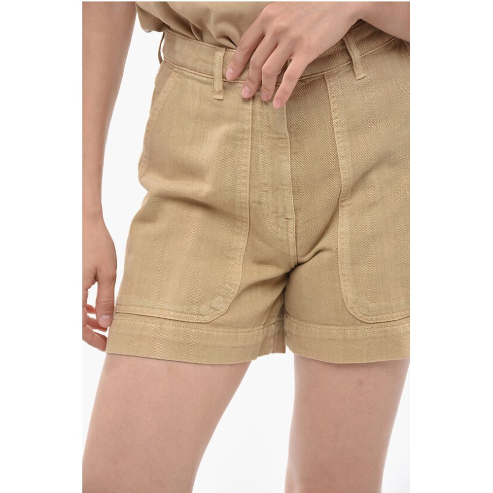 Nine In The Morning Cotton Twill BICE Shorts with Maxi Pockets