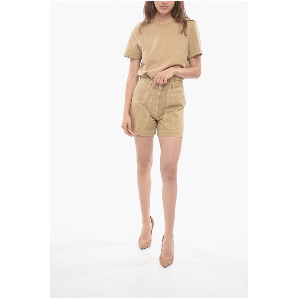 Nine In The Morning Cotton Twill BICE Shorts with Maxi Pockets