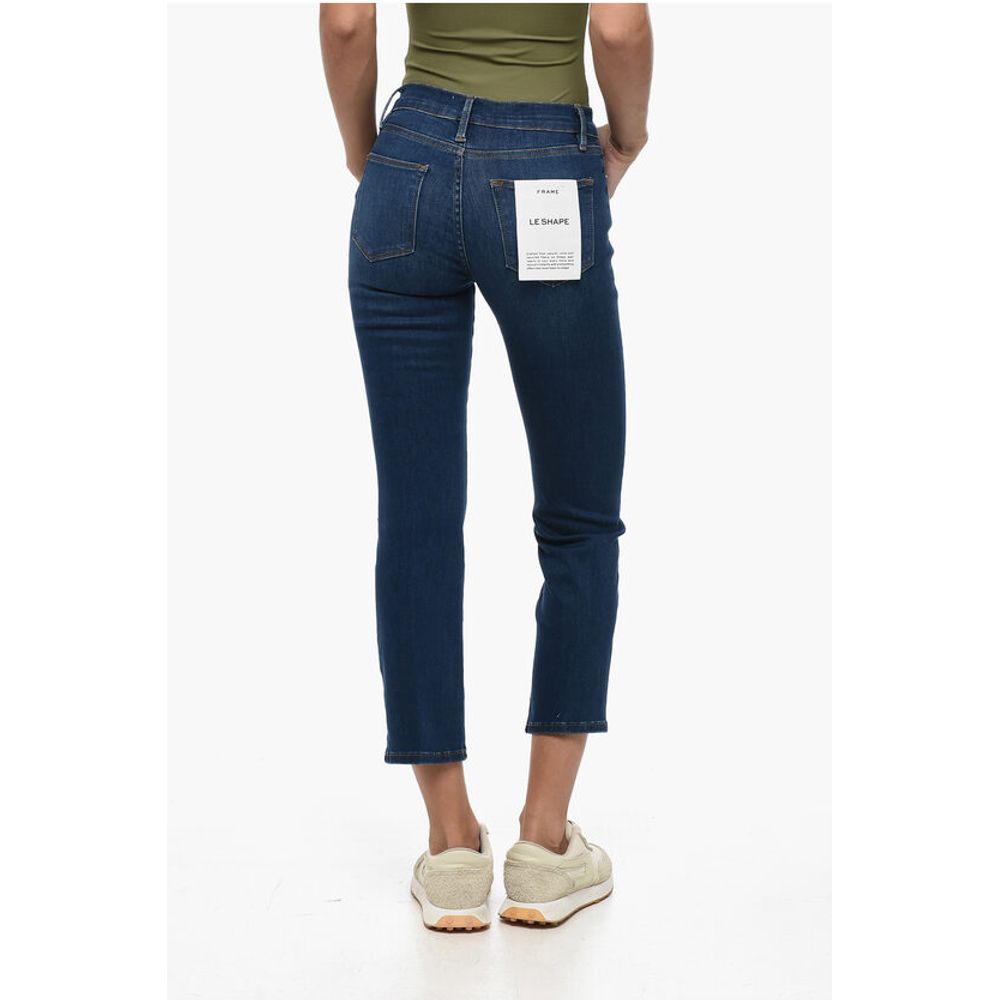 Frame High-Waist Straight Leg Jeans 17,5cm