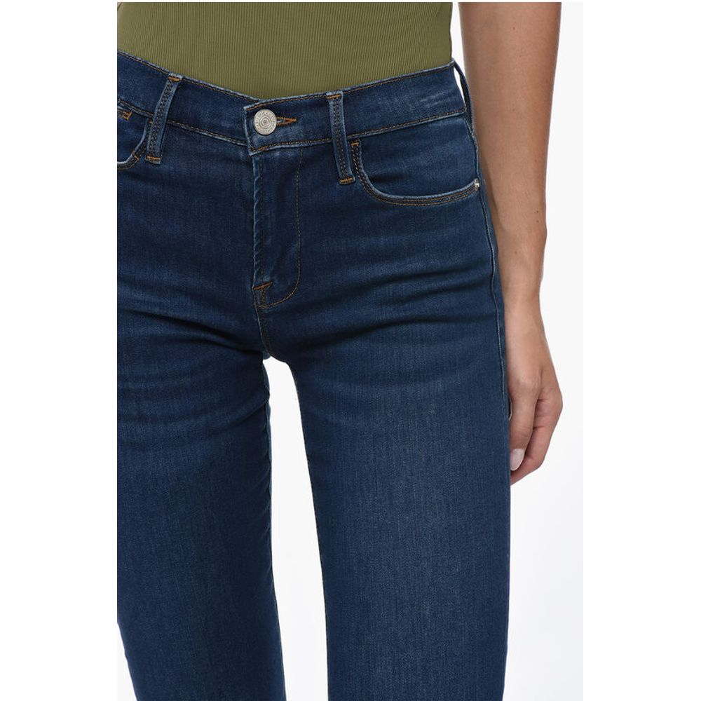 Frame High-Waist Straight Leg Jeans 17,5cm