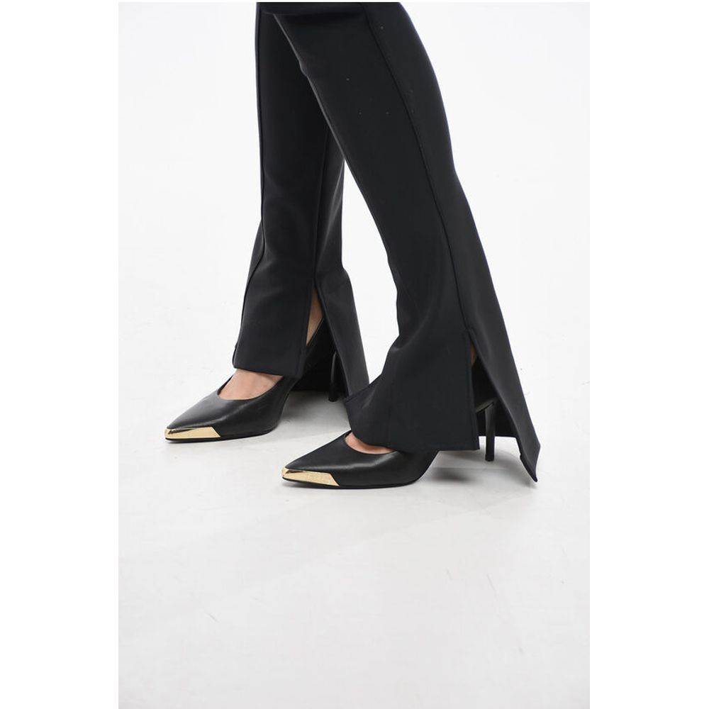 Mugler Elasticated Flared Pants with Cut Out Detail
