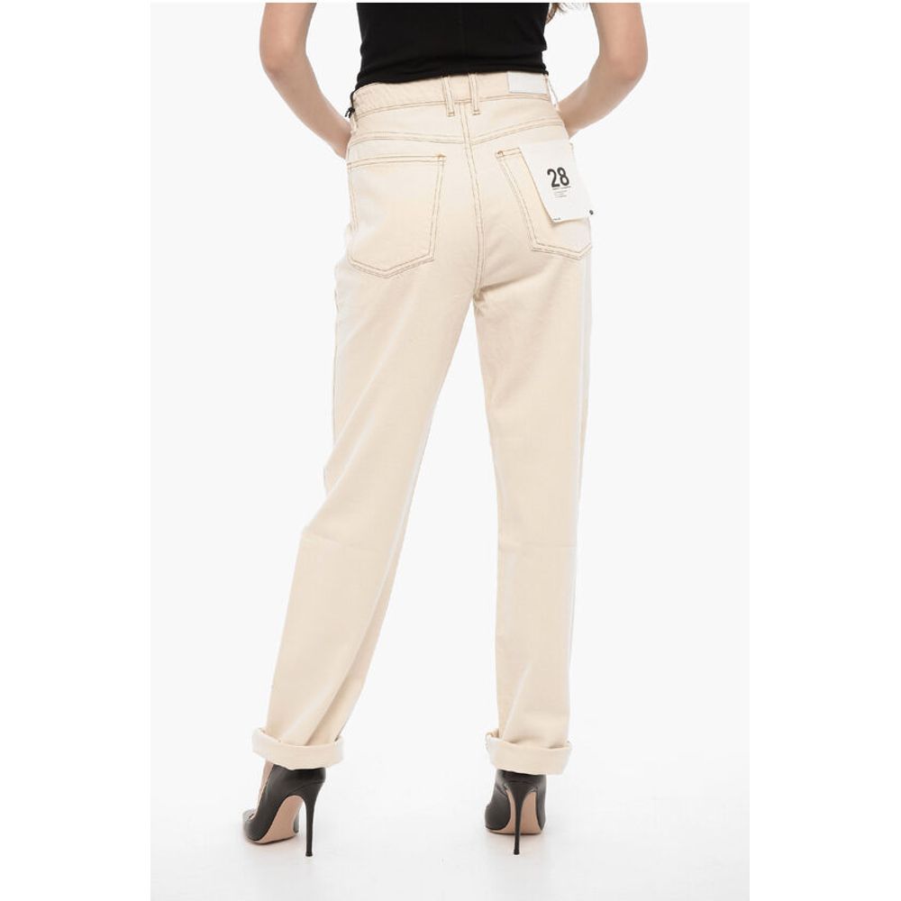 RE/DONE High-Waisted Jeans with Visible Stitching 20cm