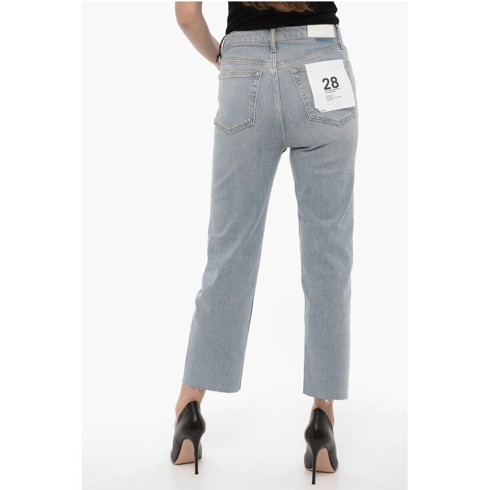 RE/DONE Straight Leg Stretch Denim 70s STOVE PIPE Jeans 18cm