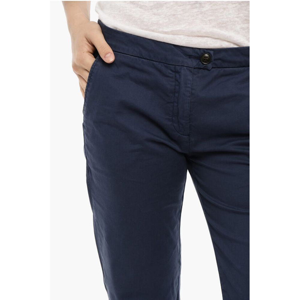 Woolrich Cotton Strech Pants with Split Ankle