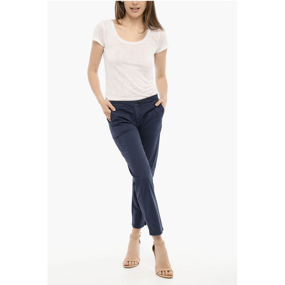 Woolrich Cotton Strech Pants with Split Ankle
