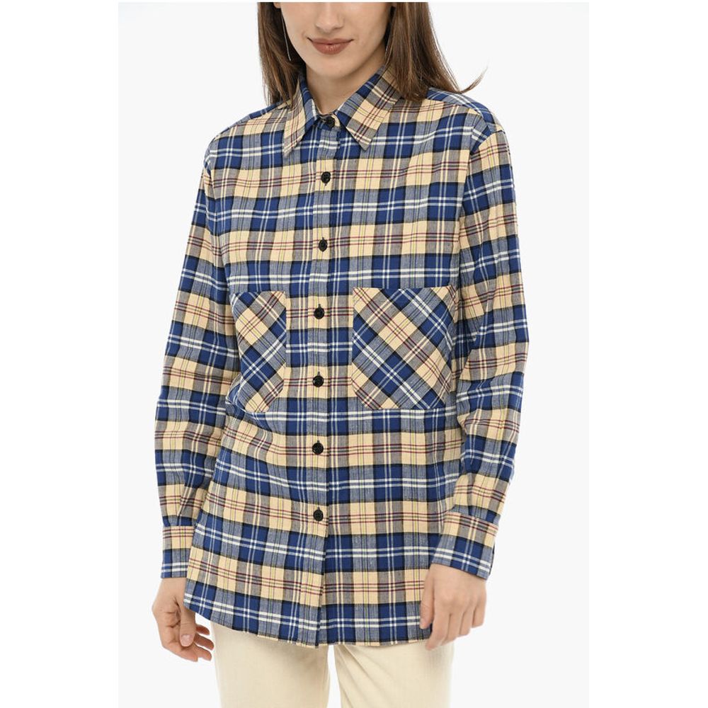 Woolrich Double Breast Pockets Tartan Check Shirt