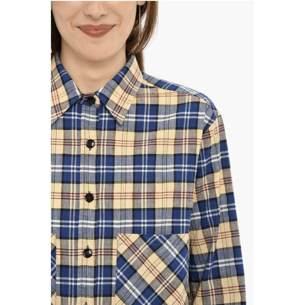 Woolrich Double Breast Pockets Tartan Check Shirt
