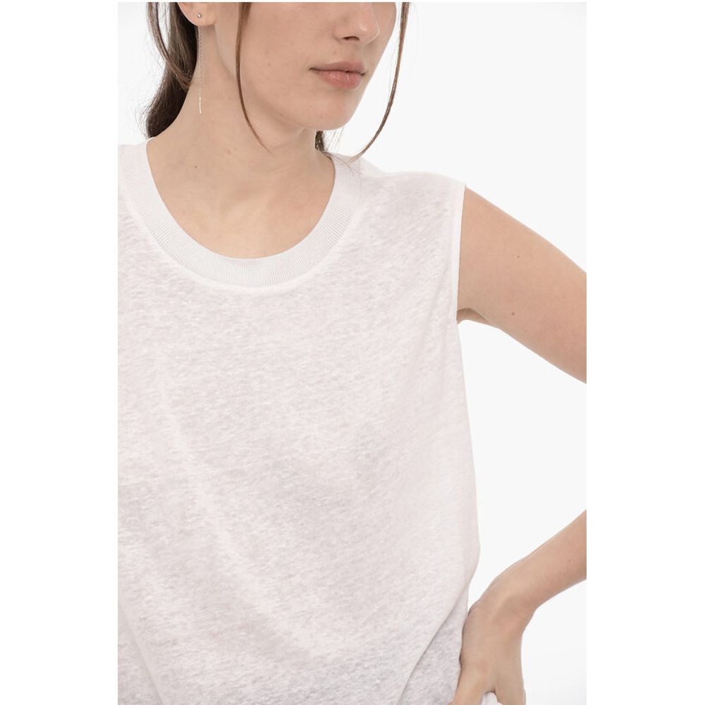 Woolrich Crew-Neck Double Fabric Tank Top