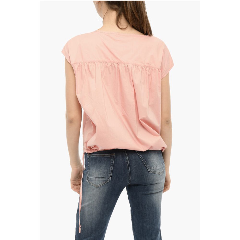 Woolrich Cotton Popeline Blouse with Laces