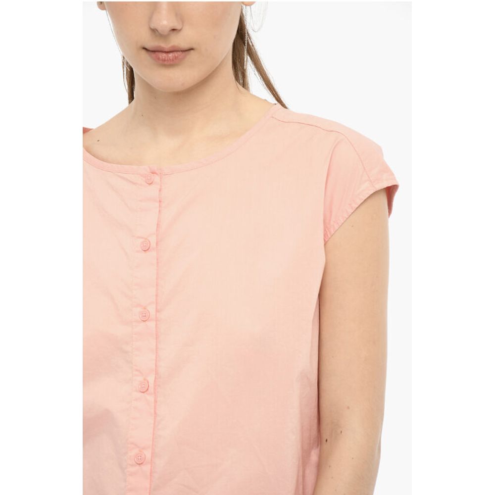 Woolrich Cotton Popeline Blouse with Laces