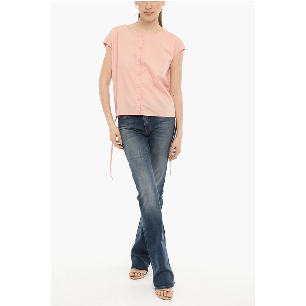 Woolrich Cotton Popeline Blouse with Laces