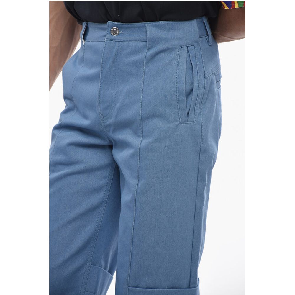 We11done Straight Leg Pants with Belt Loops