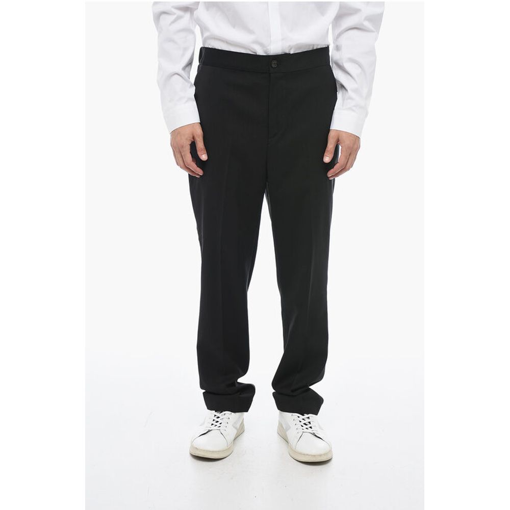 Hevo Wool TORRECHIANCA Pants with Back Drawstring