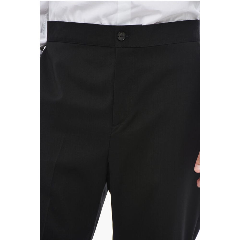 Hevo Wool TORRECHIANCA Pants with Back Drawstring