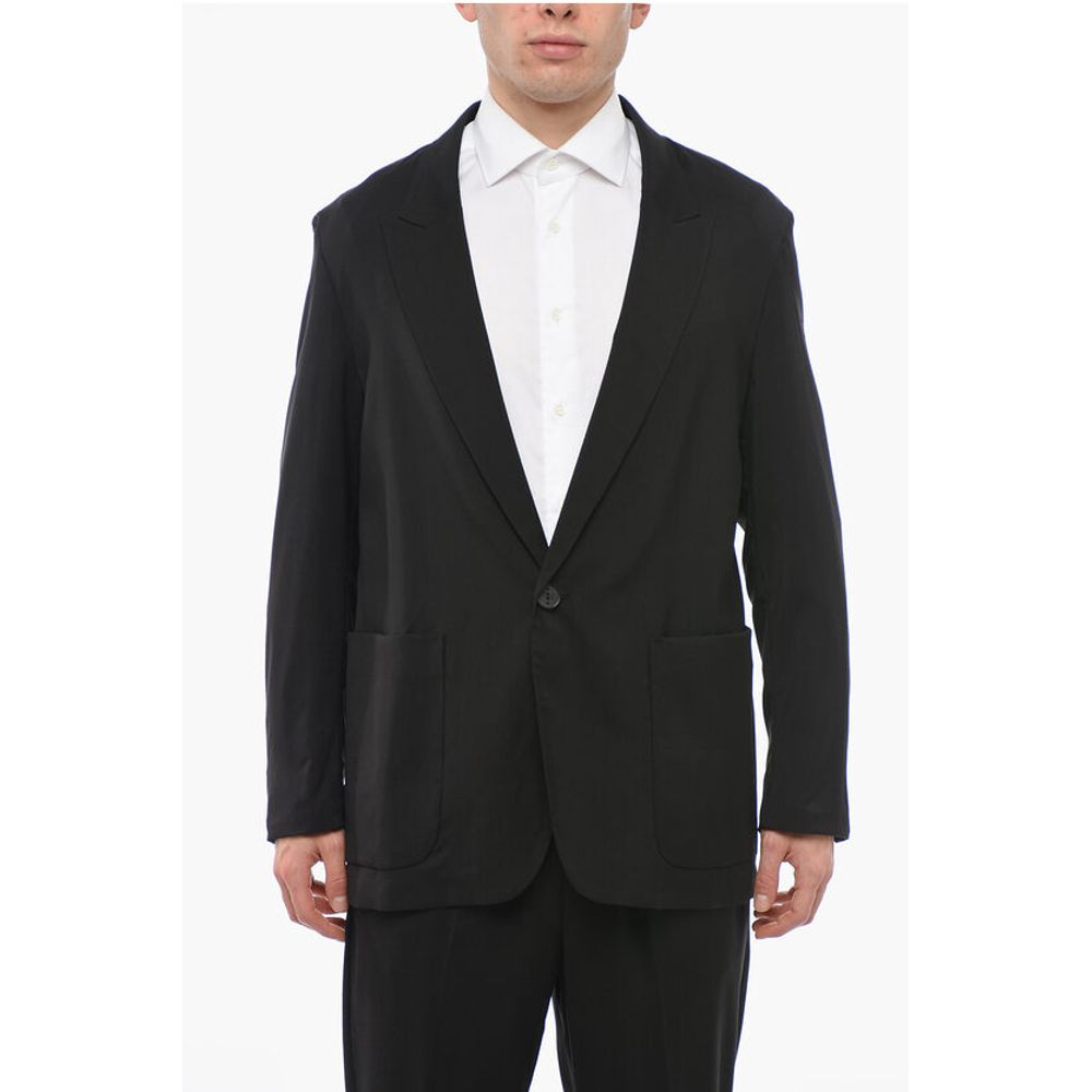 Hevo Unlined CAPITOLO Suit with Peak Lapel