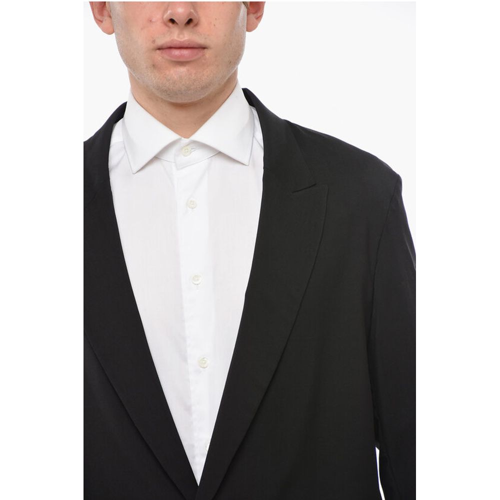 Hevo Unlined CAPITOLO Suit with Peak Lapel