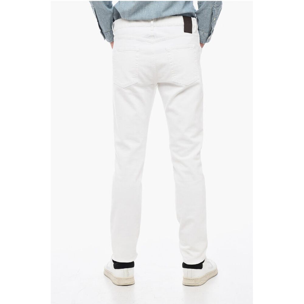 Berluti Stretch Cotton Slim Fit Jeans 16cm