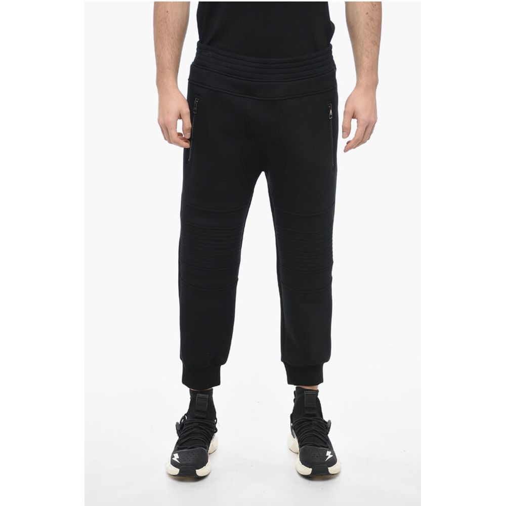 Neil Barrett Low-Waist Skinny Fit Neoprene Biker Pants