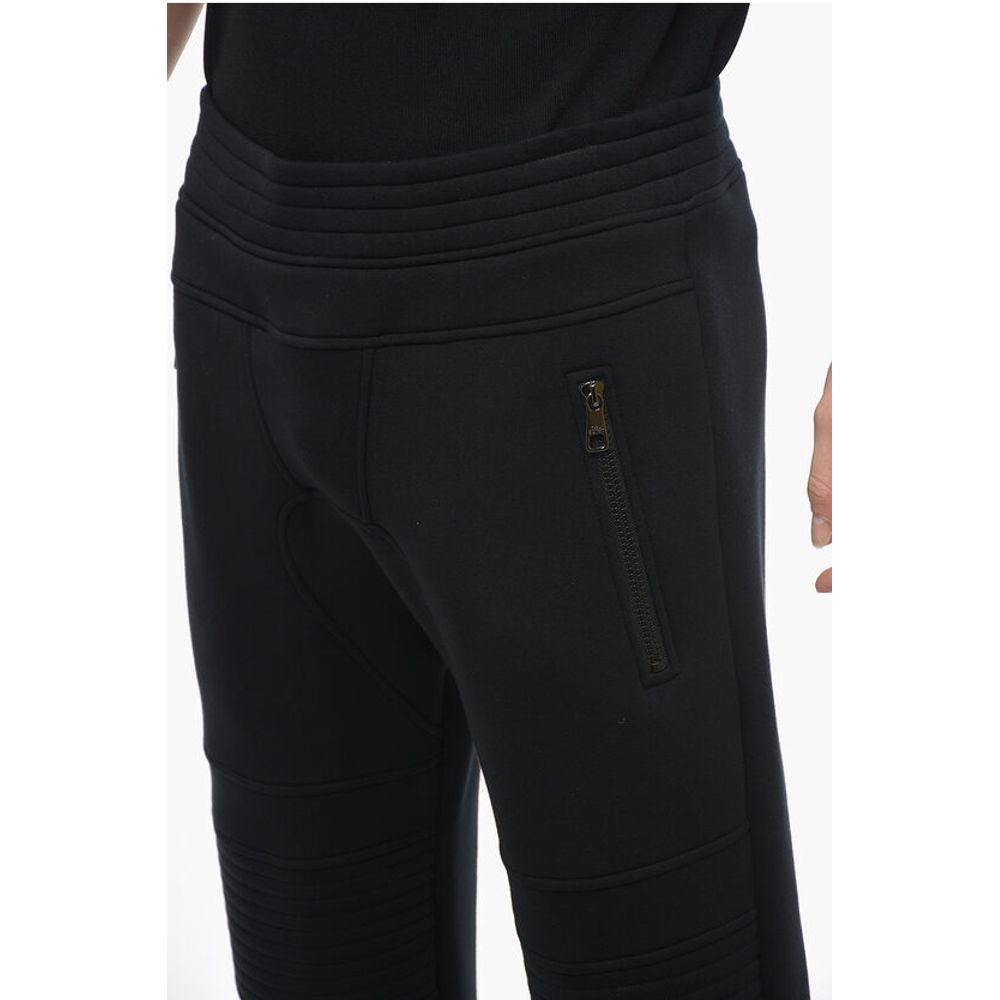 Neil Barrett Low-Waist Skinny Fit Neoprene Biker Pants