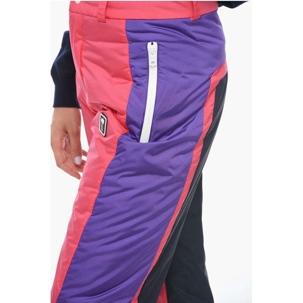 Palm Angels Color Block Designed THUNDERBOLT Ski Pants