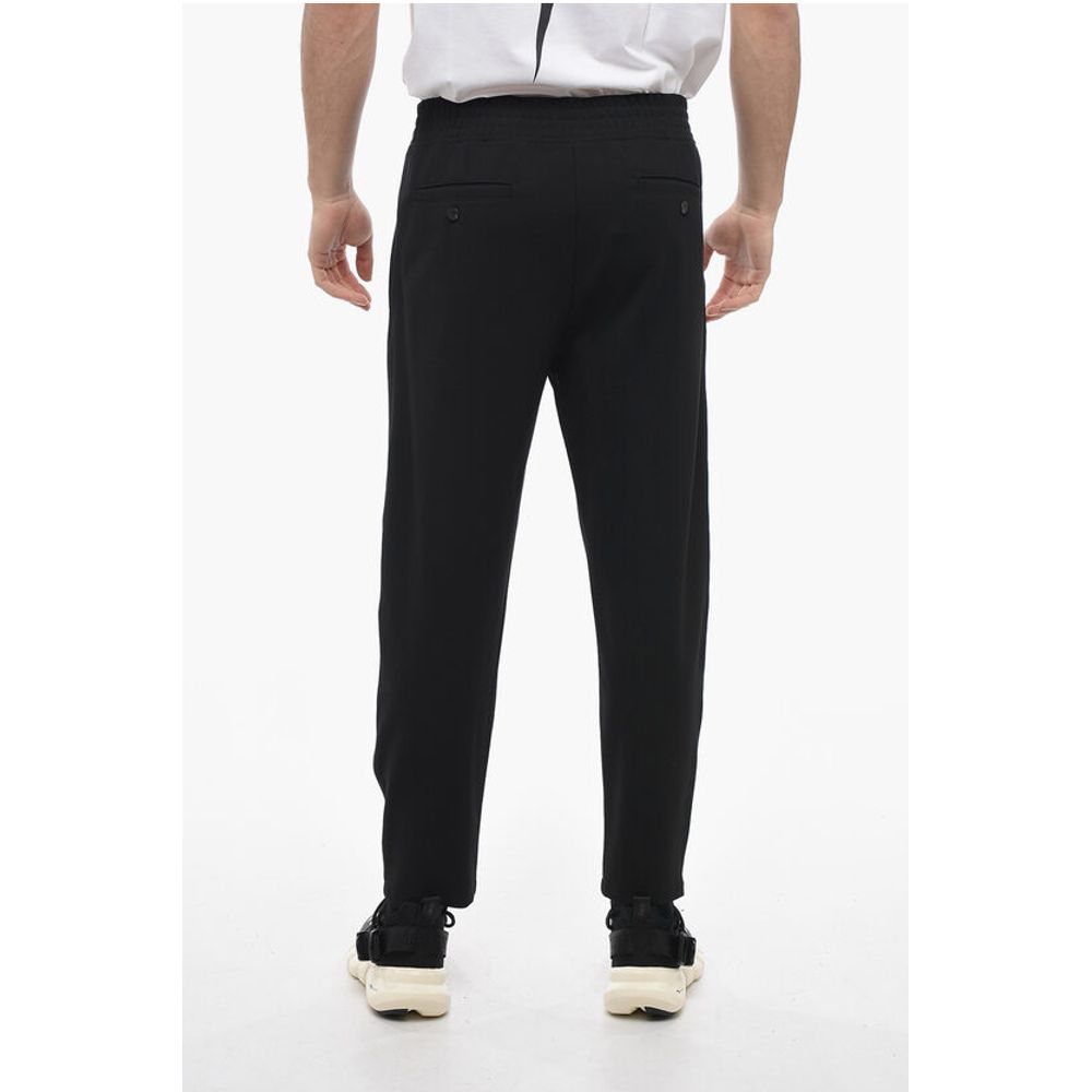 Neil Barrett Contrasting Band REM + VARSITY Sweatpants