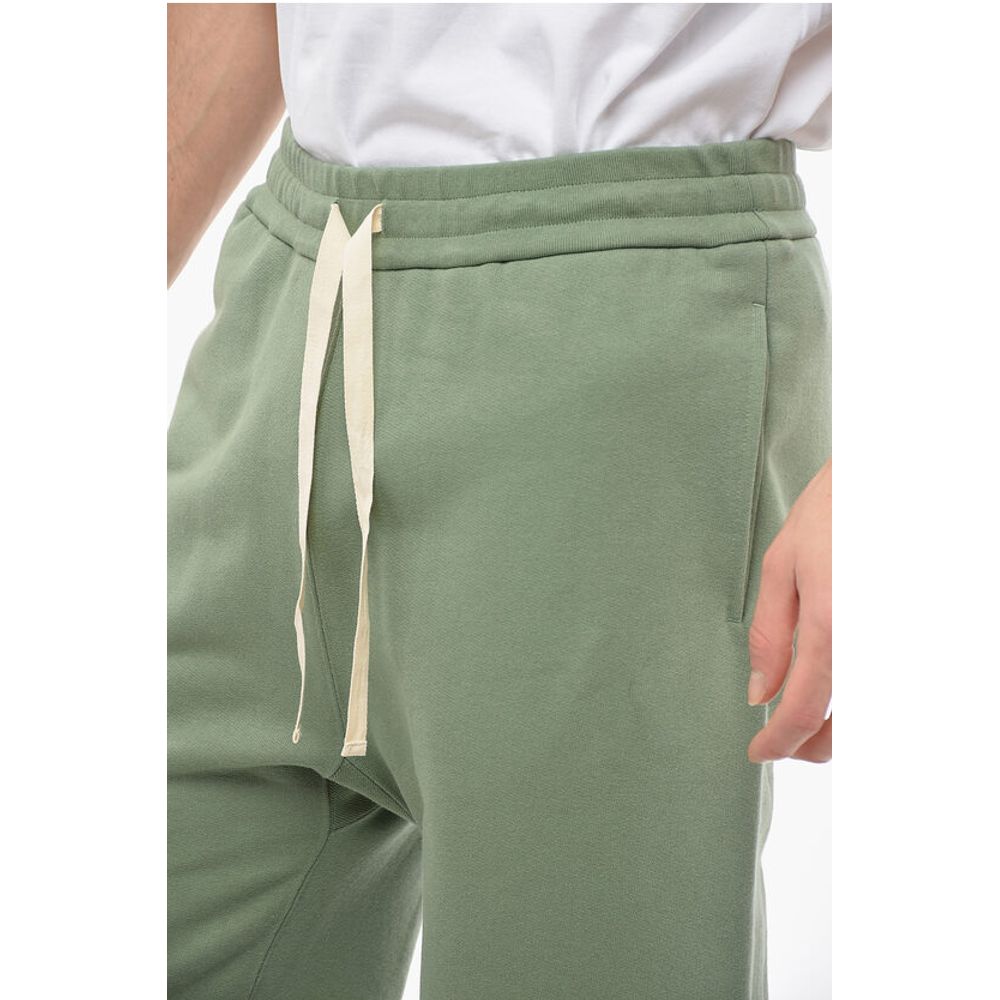 Jil Sander Brushed Cotton Joggers with Drawstring