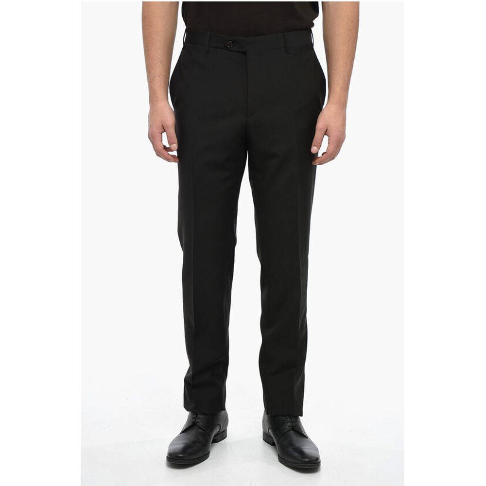 Corneliani Regular Fit Virgin Wool Pants